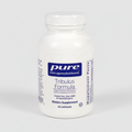 Supplement bottle labeled 'pure encapsulations Tribulus Formula' on a white background