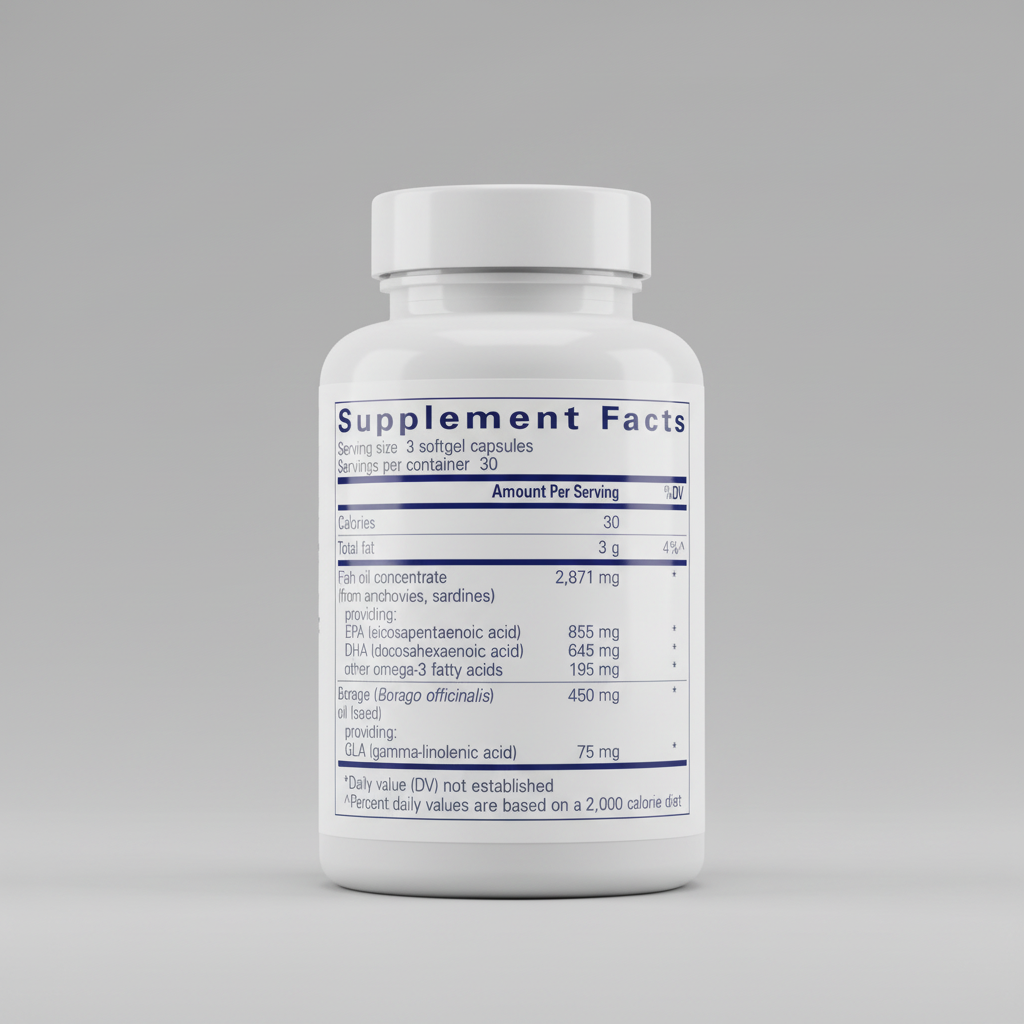 Pure Encapsulations VisionPro EPA/DHA/GLA - 90 Softgel Capsules