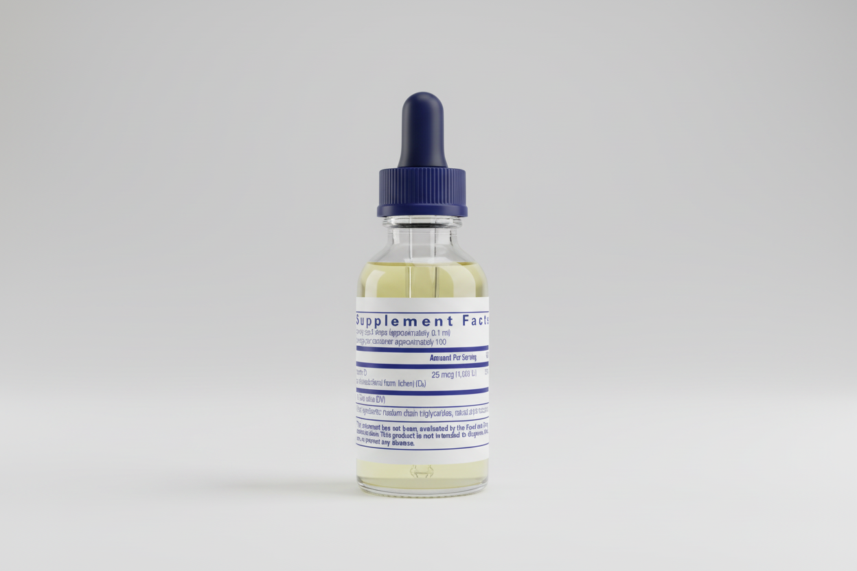 Pure Encapsulations Vitamin D3 (Vegan) - 0.3 fl. oz (10 ml)
