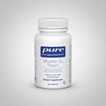 Vitamin D3 supplement bottle labeled 'pure encapsulations' on a white background