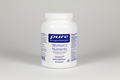 White supplement container labeled 'pure encapsulations Women's Nutrients' on a white background