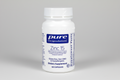 White supplement bottle labeled 'pure encapsulations Zinc 15' on a white background