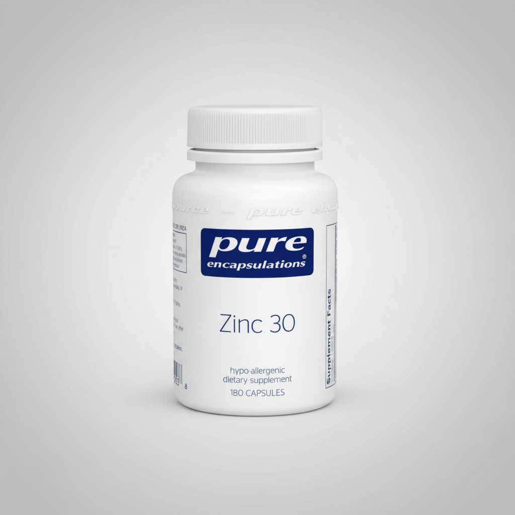 Pure Encapsulations Zinc 30 - 180 Capsules