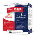 Real Relief Cough & Cold Daytime + Nighttime Syrup — 2 x 3.4 fl oz