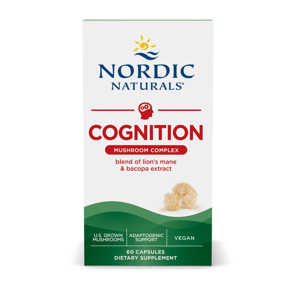 Nordic Naturals Cognition Mushroom Complex • 60 ct.