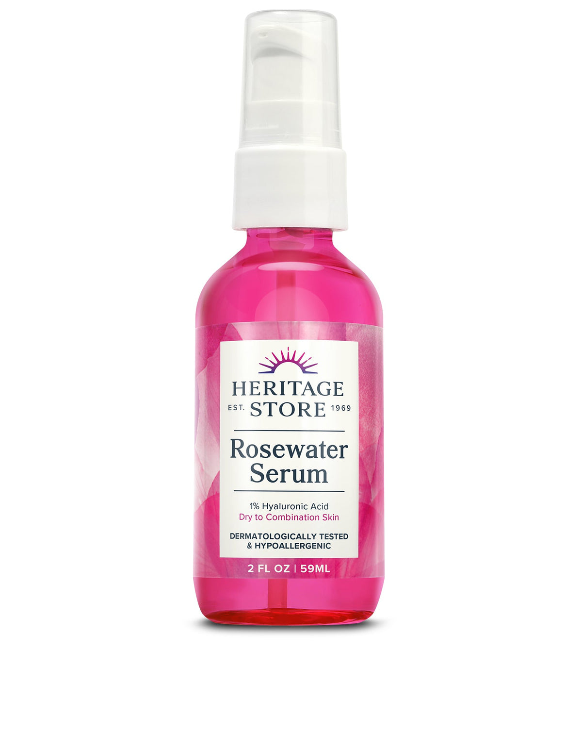 Heritage Store Rosewater Serum 2 fl oz