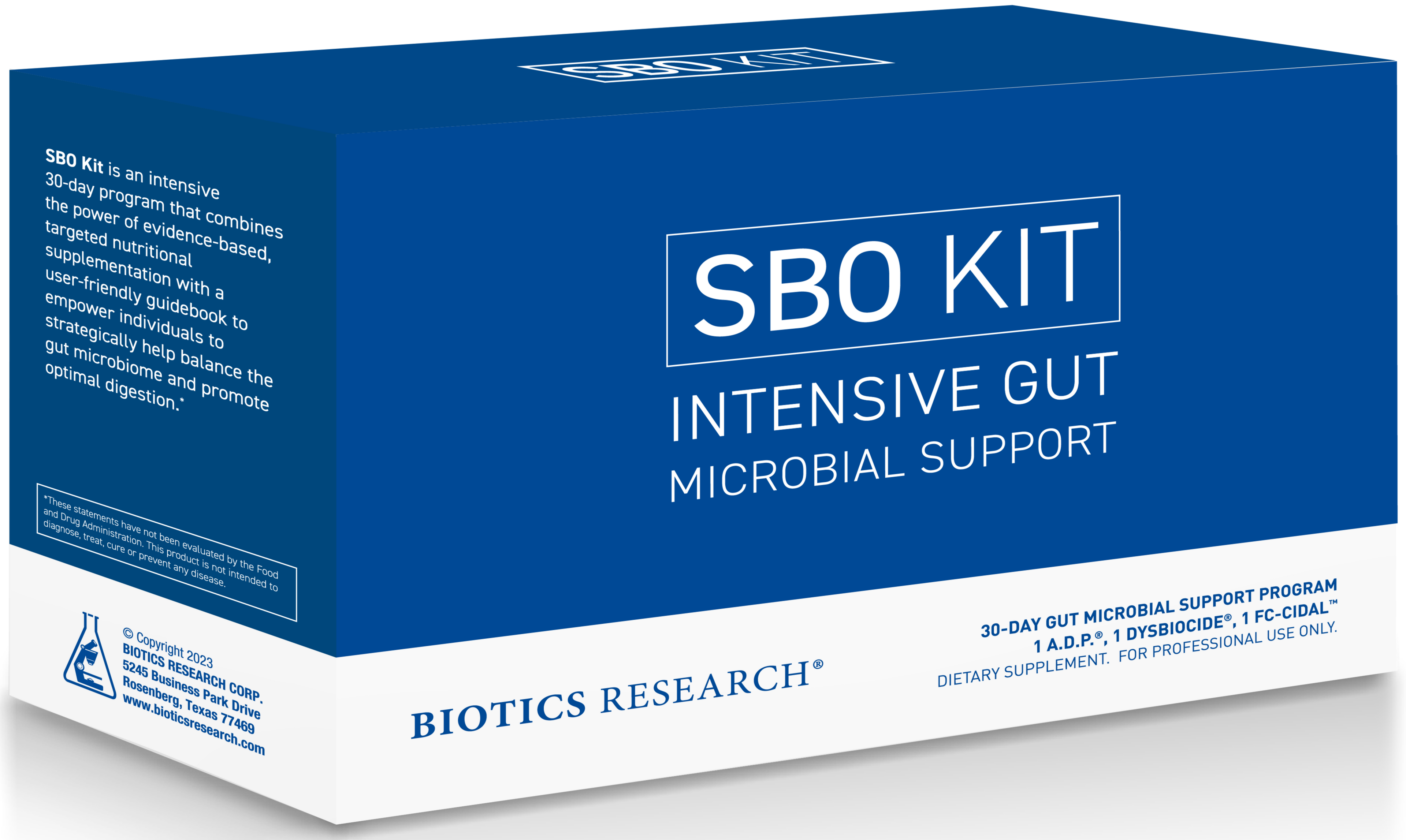 SBO Kit (30-Day Program) by Biotics Research - Kit