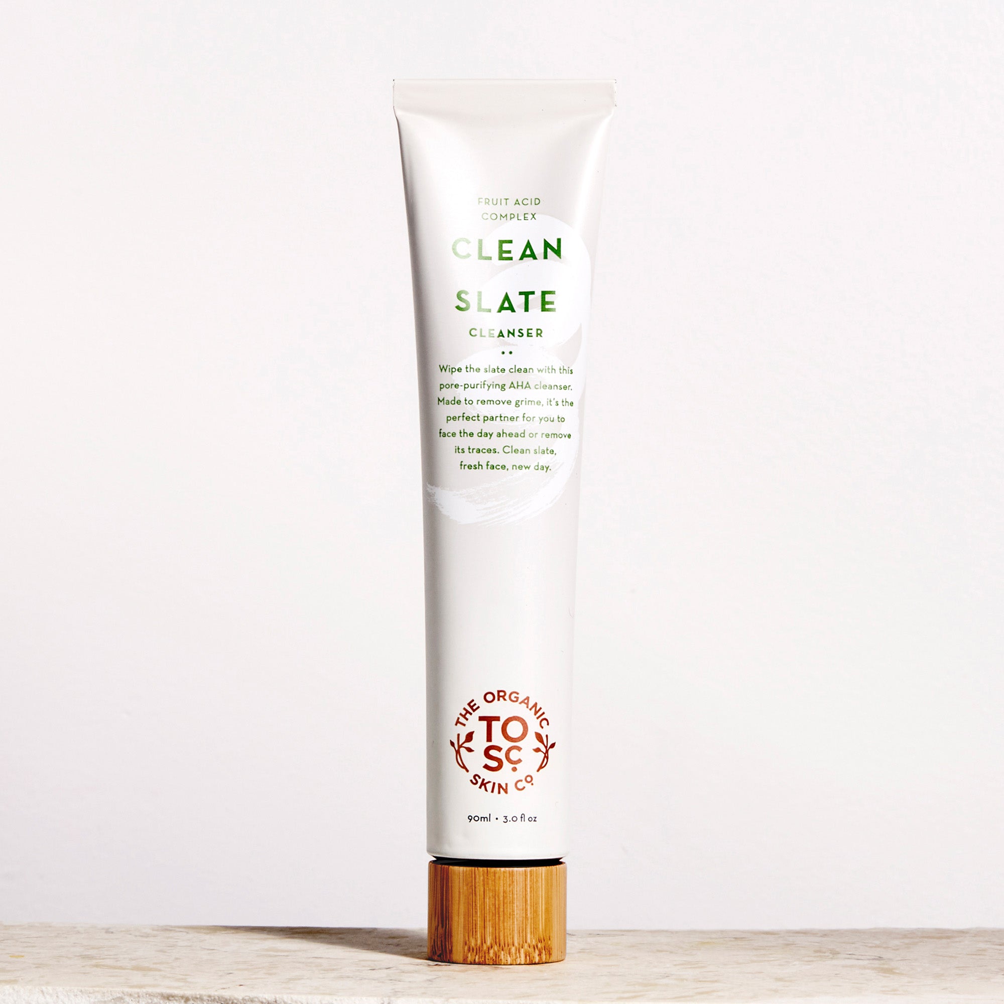 The Organic Skin Co Clean Slate Cleanser 3 fl oz official front image