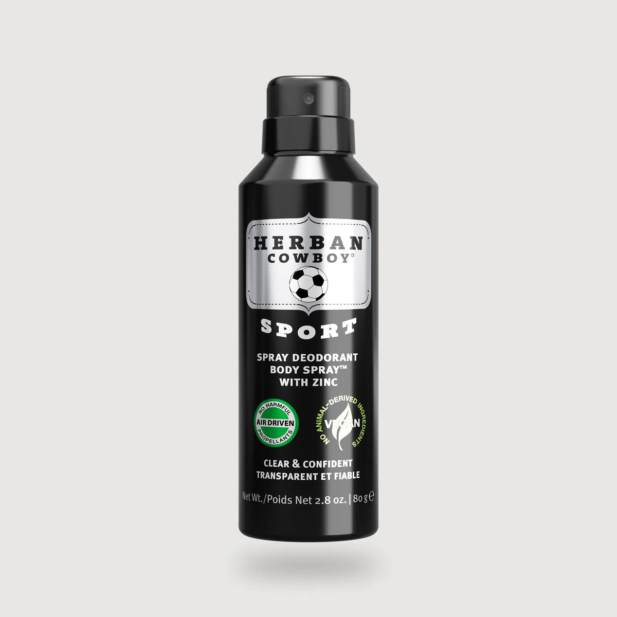 Herban Cowboy Sport Spray Deodorant 2.8 oz