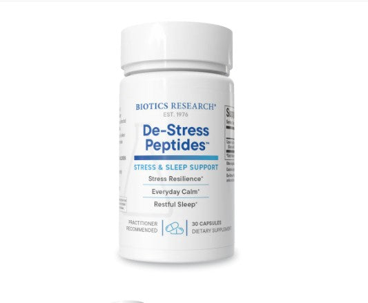 Biotics Research De-Stress Peptides 90 Capsules