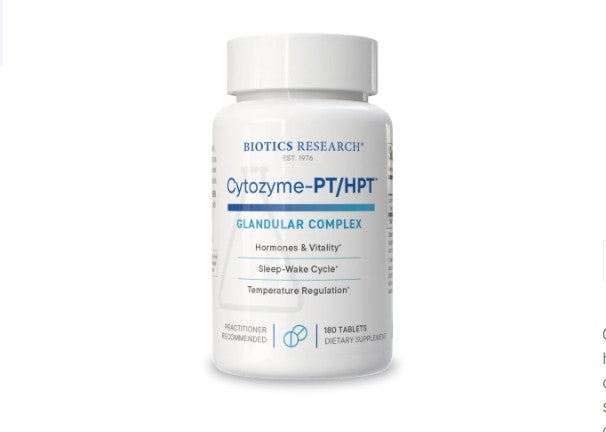 Biotics Research Cytozyme-PT/HPT 180 Tablets