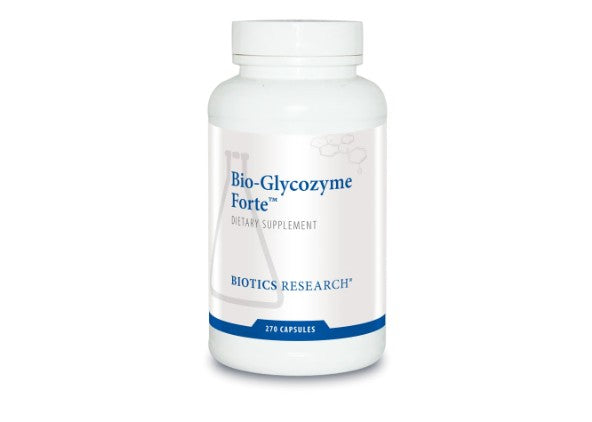 Biotics Research Bio-Glycozyme Forte 270 Capsules