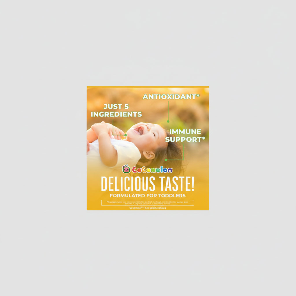 Mary Ruth's CoComelon Organic Toddler Vitamin C Liquid Drops 0.5 oz