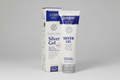 Silver Gel tube and packaging with 'Silver Biotics' branding on a white background