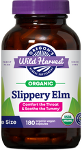 Oregon's Wild Harvest Slippery Elm Organic 180 Capsules front