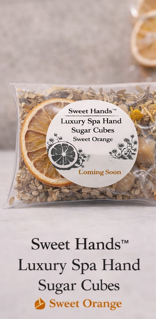 Sweet Hands™ Luxury Spa Hand Sugar Cubes – Sweet Orange