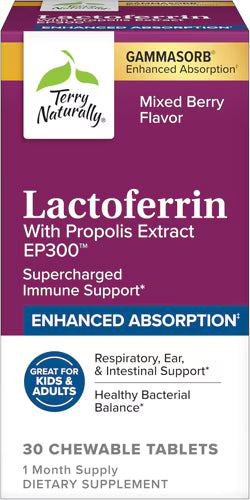 Terry Naturally Lactoferrin 30 Chewable Tablets