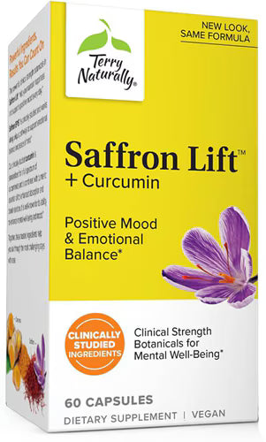 Terry Naturally Saffron Life + Curcumin 60 Capsules