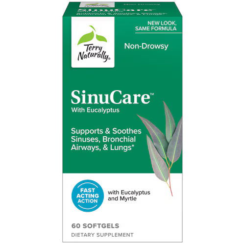 Terry Naturally SinuCare with Eucalyptus 60 Softgels