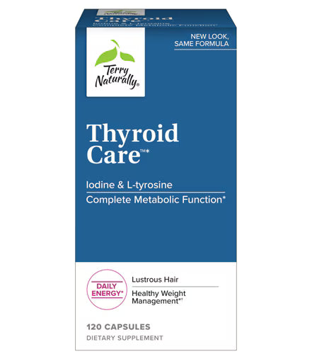 Terry Naturally Thyroid Care 120 Capsules