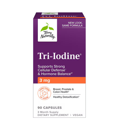 Terry Naturally Tri-Iodine 3 mg 90 Capsules