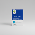 Terry Naturally Anxiocalm supplement packaging on a green background