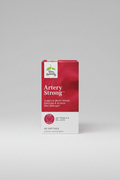 Terry Naturally Artery Strong supplement box on a green background