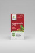 Box of Terry Naturally Ashwagandha EP35 supplement on a green background