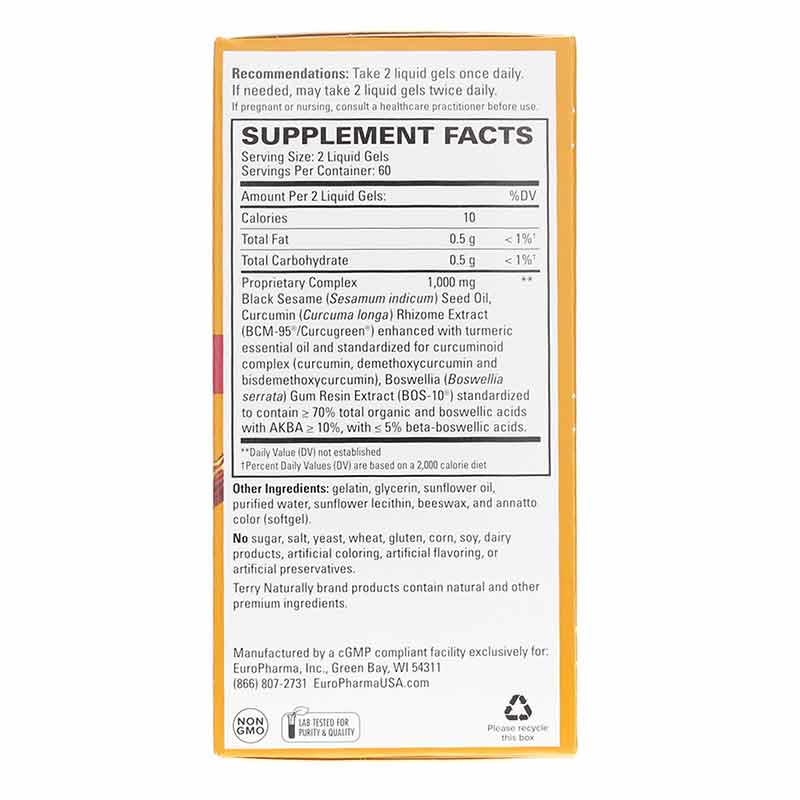 Terry Naturally CuraMed 120 Softgels