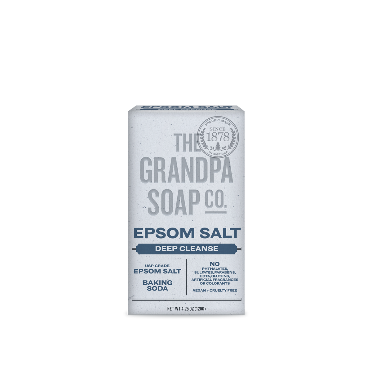 Grandpa’s Soap Epsom Salt Bar Soap 4.25 oz