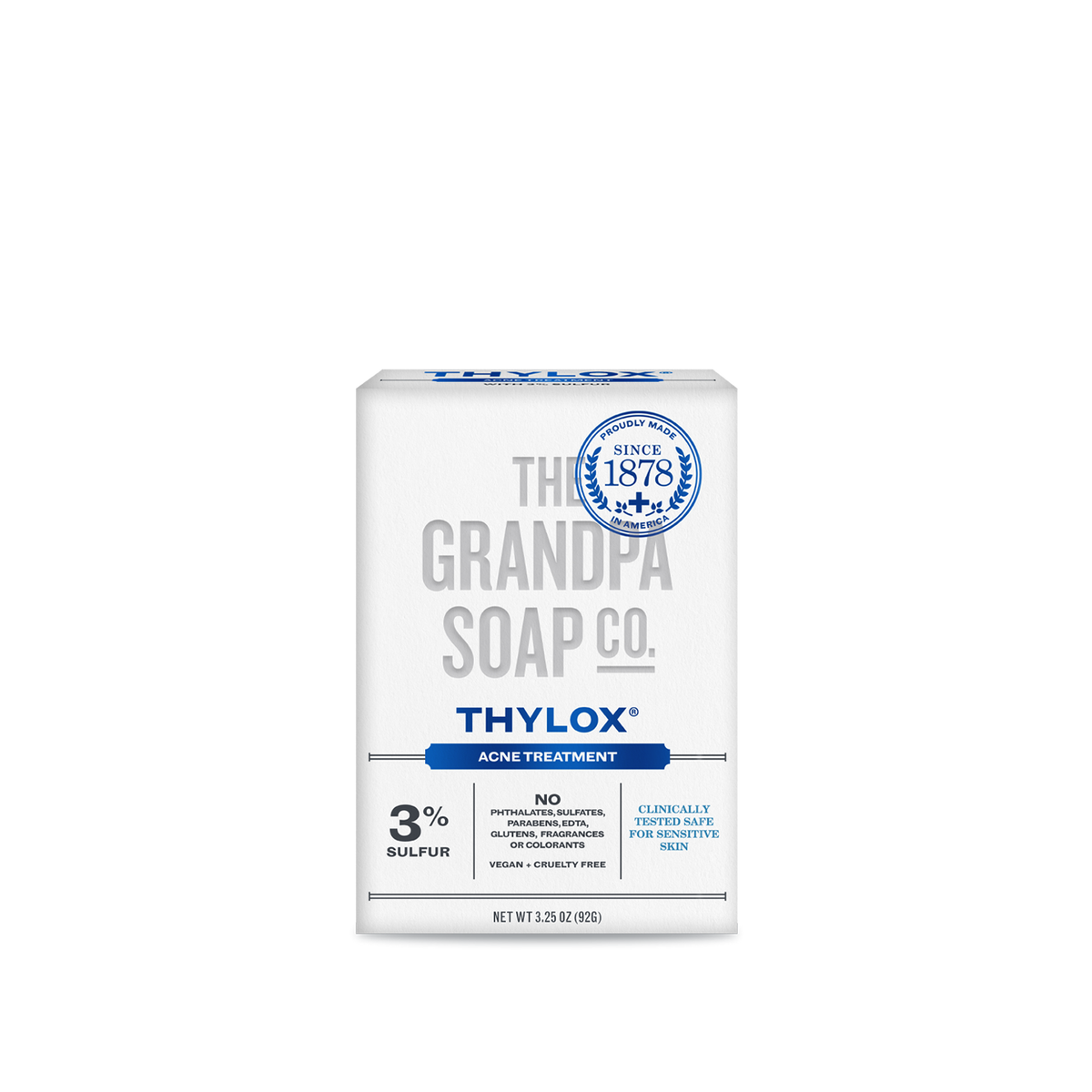 Grandpa’s Soap Thylox Acne Treatment Bar Soap 3.25 oz