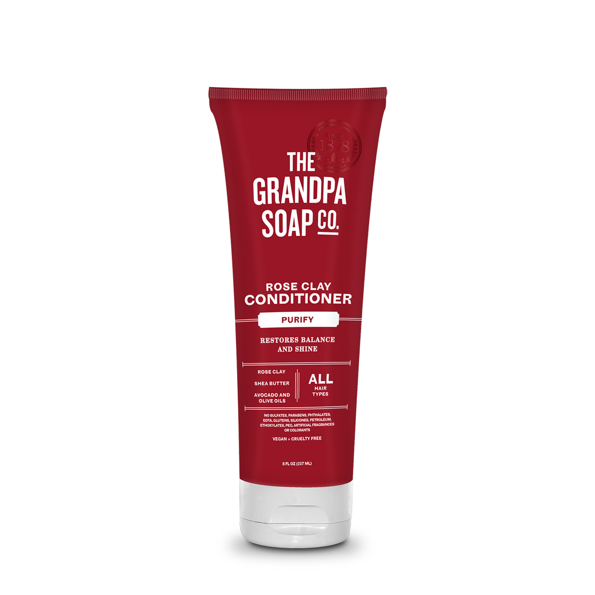 Grandpa’s Soap Rose Clay Deep Conditioner 8 fl oz