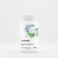 Thorne Acetyl-L-Carnitine dietary supplement bottle on a white background