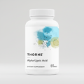 Thorne Alpha-Lipoic Acid dietary supplement bottle on a white background