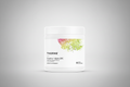 Thorne Creatine + Alpha GPC supplement container on a black background