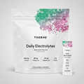 Thorne Daily Electrolytes package with watermelon flavor on a white background