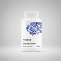 Thorne Deep Sleep Complex dietary supplement bottle on a black background