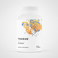 Thorne GI Relief dietary supplement bottle with colorful label on a white background