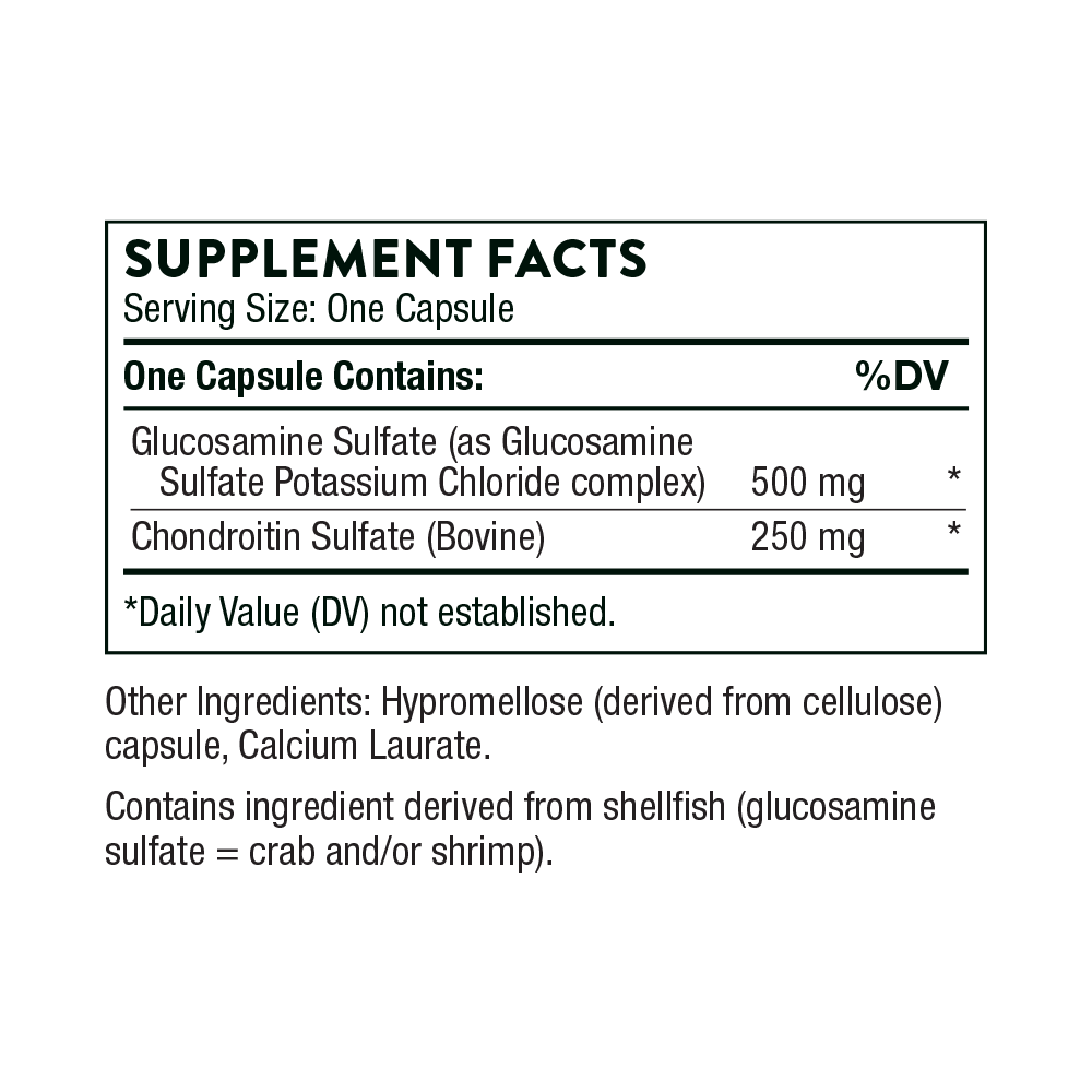 Thorne Glucosamine & Chondroitin - 90 Capsules