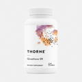 Thorne Glutathione-SR dietary supplement bottle on a white background