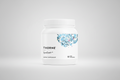 Thorne SynaQuell+ dietary supplement container on a black background