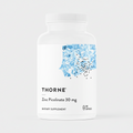 Thorne Zinc Picolinate 30 mg dietary supplement bottle on a white background