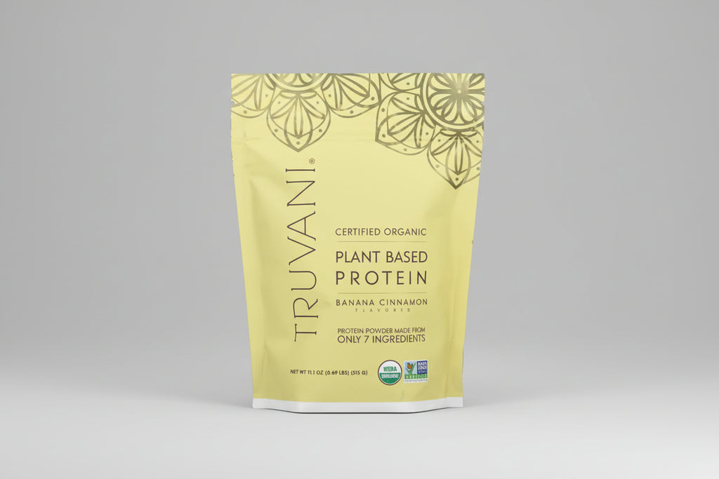 Truvani Banana Cinnamon Plant Protein Powder - 10 Servings