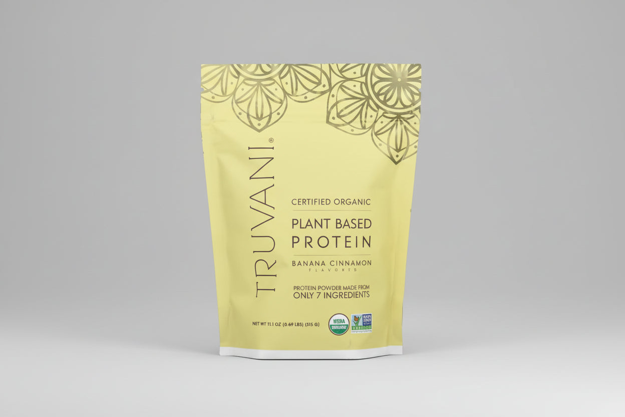 Truvani Banana Cinnamon Plant Protein Powder - 10 Servings