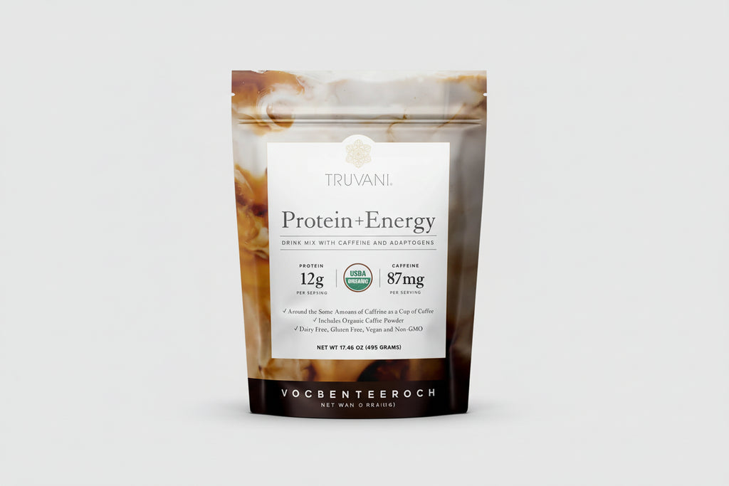 Truvani Chocolate Mocha Protein + Energy - 20 Servings