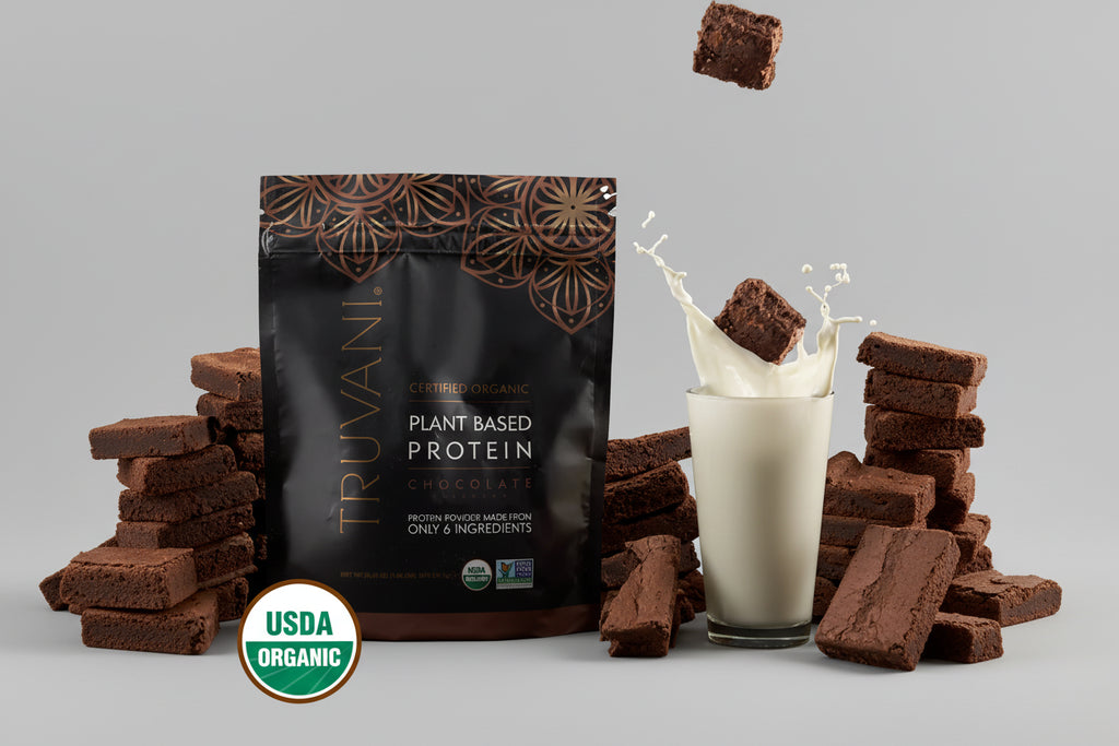 Truvani Chocolate Plant Protein Powder - 20 Servings