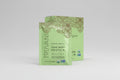 Truvani plant-based protein matcha powder package on a white background