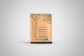 Truvani plant-based protein powder package with decorative elements on a white background
