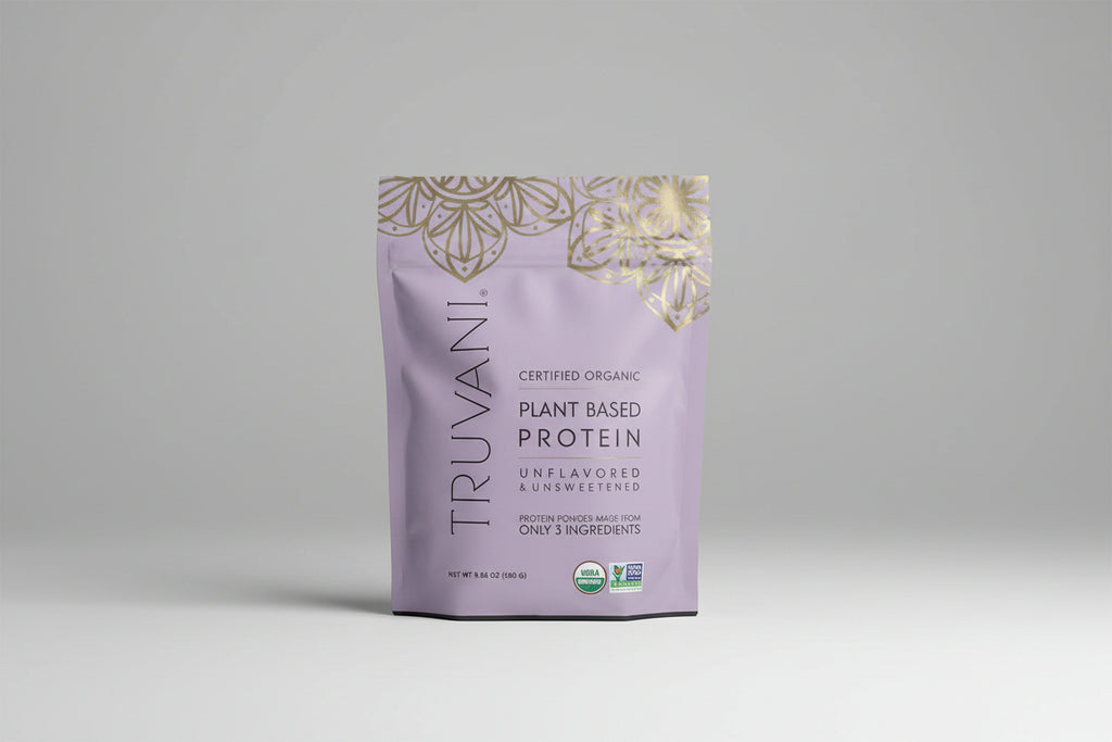 Truvani Unflavored Plant Protein Powder - 10 Servings