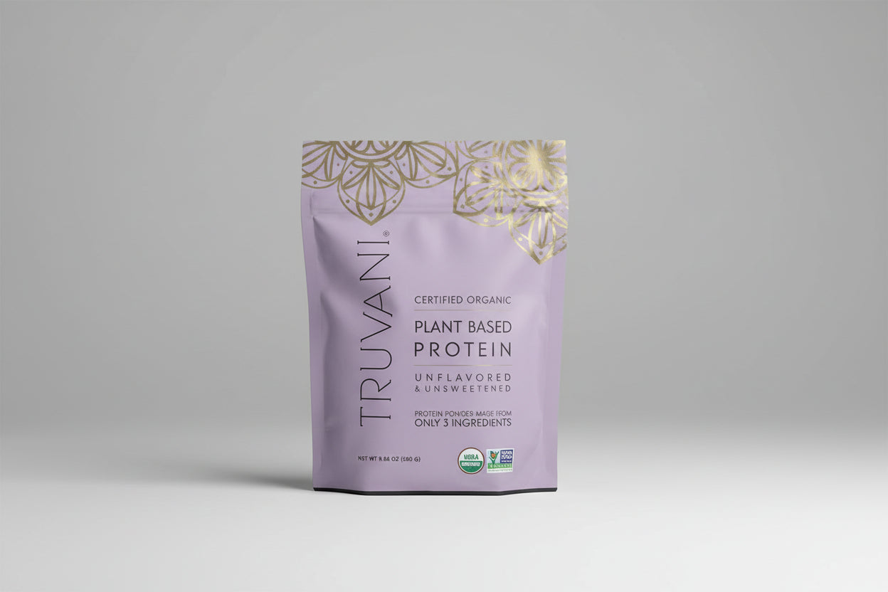 Truvani Unflavored Plant Protein Powder - 10 Servings